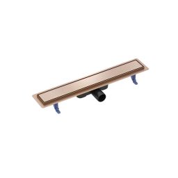 Cersanit Tako odpływ prysznicowy 60 cm miedź szczotkowana S204-058