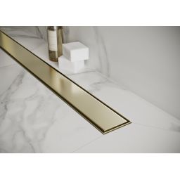 Cersanit Tako odpływ prysznicowy 80 cm złoty mat S204-069