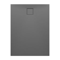 Cersanit Tako Slim brodzik 120x90 cm prostokątny szary mat S208-001