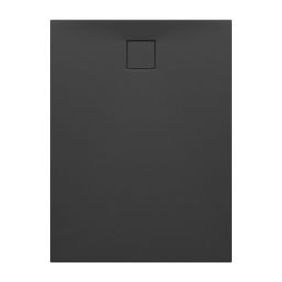 Cersanit Tako Slim brodzik 120x90 cm prostokątny czarny mat S208-002