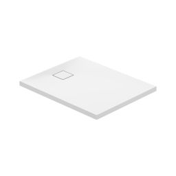 Cersanit Tako Slim brodzik 100x80 cm prostokątny biały mat S208-006