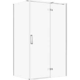 Cersanit City kabina prysznicowa 120x90 cm prostokątna prawa chrom połysk/szkło przezroczyste S584-088