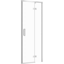 Cersanit Larga drzwi prysznicowe 80 cm uchylne chrom połysk/szkło przezroczyste S932-115