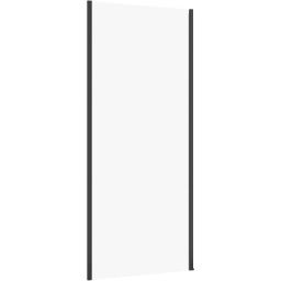 Cersanit Larga ścianka prysznicowa 90 cm czarny/szkło przezroczyste S932-134