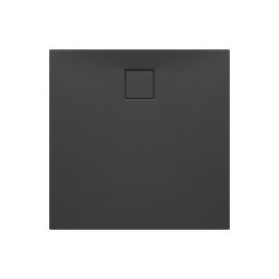 Cersanit Tako Slim brodzik 90x90 cm kwadratowy czarny mat S932-166