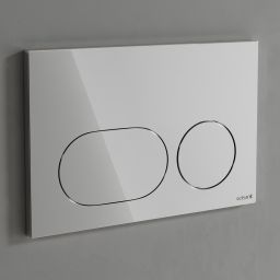 Cersanit Dueto przycisk spłukujący do WC chrom błyszczący K97-0635