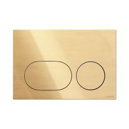 Cersanit Dueto przycisk spłukujący do WC złoty K3003-001