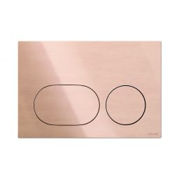 Cersanit Dueto przycisk spłukujący do WC miedź K3003-002