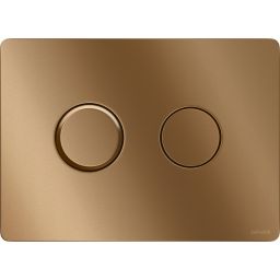 Cersanit Accento Circle przycisk spłukujący do WC miedź K3040-001