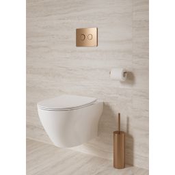 Cersanit Accento Circle przycisk spłukujący do WC miedź K3040-001