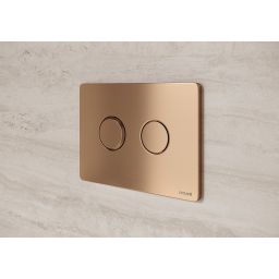 Cersanit Accento Circle przycisk spłukujący do WC miedź K3040-001