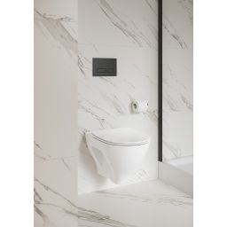 Cersanit Movi przycisk spłukujący do WC czarny K3041-004