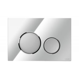 Cersanit Luna przycisk spłukujący do WC chrom połysk/chrom mat K97-0567