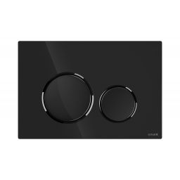 Cersanit Luna przycisk spłukujący do WC gun metal połysk K97-0582