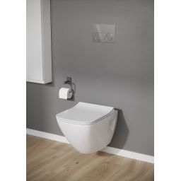 Cersanit Dueto przycisk spłukujący do WC chrom błyszczący K97-0635