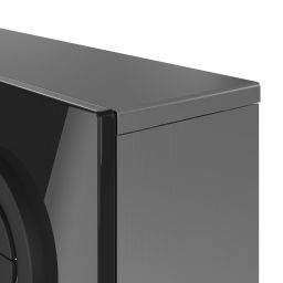 Cersanit Aqua Integra moduł sanitarny do miski WC wiszącej czarny K97-459