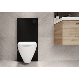 Cersanit Aqua Integra moduł sanitarny do miski WC wiszącej czarny K97-459