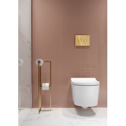 Cersanit Accento Circle przycisk spłukujący do WC złoty K97-461