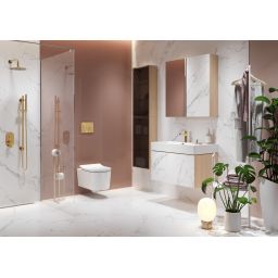 Cersanit Accento Circle przycisk spłukujący do WC złoty K97-461