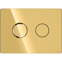 Cersanit Accento Circle przycisk spłukujący do WC złoty K97-461