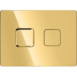 Cersanit Accento Square przycisk spłukujący do WC złoty K97-463