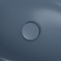 Cersanit Larga korek do umywalki bez przelewu niebieski mat K677-098