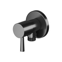 Cersanit Universal zawór kątowy czarny gun metal S1056-006