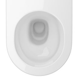 Zestaw Cersanit Inverto miska WC wisząca StreamOn z deską wolnoopadającą biała S701-419