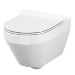 Cersanit Crea miska WC CleanOn wisząca biała K114-015
