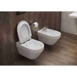 Cersanit Crea miska WC CleanOn wisząca biała K114-015