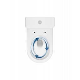 Cersanit Remo kompakt WC z deską wolnoopadającą ze spłukiwaniem wirowym biały K3030-001