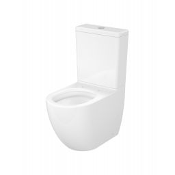 Cersanit Remo kompakt WC z deską wolnoopadającą ze spłukiwaniem wirowym biały K3030-001