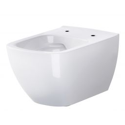 Zestaw Cersanit Virgo miska WC wisząca CleanOn z deską wolnoopadającą biały S701-427