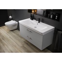 Cersanit Mille Plus miska WC z deską wolnoopadającą wisząca bez kołnierza biały S701-454