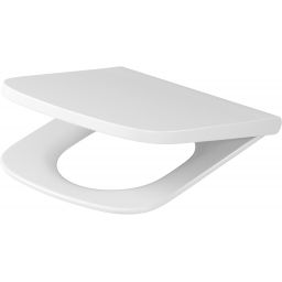 Cersanit Larga miska WC z deską wolnoopadającą wisząca bez kołnierza biały S701-473