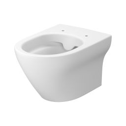 Cersanit Larga miska WC z deską wolnoopadającą wisząca bez kołnierza biały mat S701-608