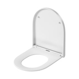 Cersanit Larga miska WC z deską wolnoopadającą wisząca bez kołnierza biały mat S701-608
