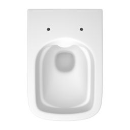 Cersanit Larga miska WC z deską wolnoopadającą wisząca bez kołnierza biały mat S701-609