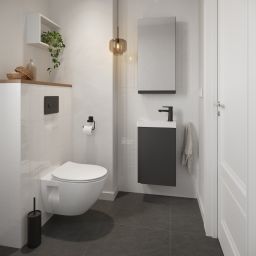 Cersanit Moduo Plus miska WC wisząca CleanOn z deską wolnoopadającą Slim biała S701-724