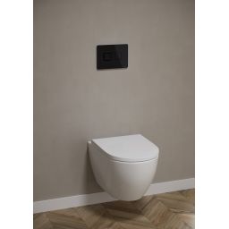 Zestaw Cersanit Zen Pro miska WC CleanOn spłukiwanie wirowe z deską wolnoopadającą i stelaż podtynkowy Aqua 2.0 S701-799