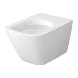 Zestaw Cersanit City Pro squere miska WC CleanOn spłukiwanie wirowe z deską wolnoopadającą i stelaż podtynkowy Aqua 2.0 S701-891