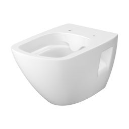 Cersanit Moduo Plus zestaw miska WC Squere wisząca z deską Slim biała S701-971