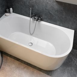 Cersanit Crea wanna wolnostojąca 170x82 cm narożna prawa biała S301-330