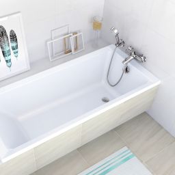 Cersanit Balinea wanna prostokątna 170x70 cm biała S301144