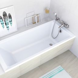 Cersanit Balinea wanna prostokątna 180x80 biała S301-357