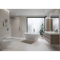 Cersanit Crea wanna wolnostojąca 160x75 cm owalna biała S301-300