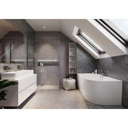 Cersanit Crea wanna wolnostojąca 170x82 cm narożna lewa biała S301-329