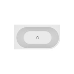 Cersanit Crea wanna wolnostojąca 150x80 cm owalna biała S931-031