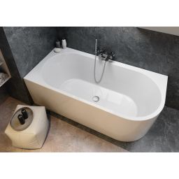 Cersanit Crea wanna wolnostojąca 150x80 cm owalna biała S931-031