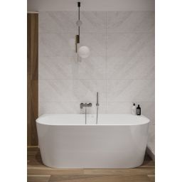 Cersanit Crea wanna wolnostojąca 150x80 cm owalna biała S931-033